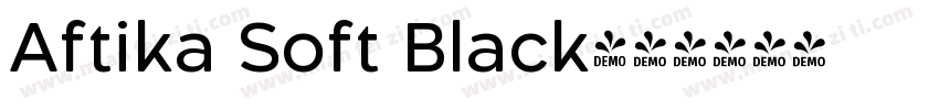 Aftika Soft Black字体转换